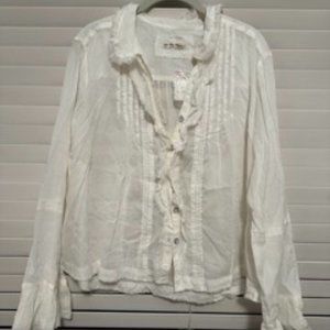 We the Free Blousey Button Down